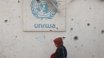 Asesinatos a miembros de la UNRWA en Gaza. / Foto: AFP.