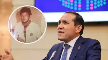 Antonio Sanguino y Juan Sanguino. / Fotos: Senado y X Antonio Sanguino.