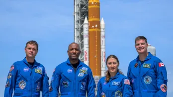 Tripulación de Artemis 2. / Foto: AFP.