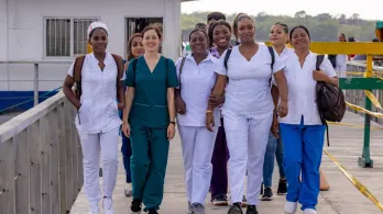 Atención de hospital Benkos Biohó. / Foto: MinSalud.