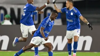 Victoria de Millonarios en la Copa Sudamericana. / Foto: AFP.