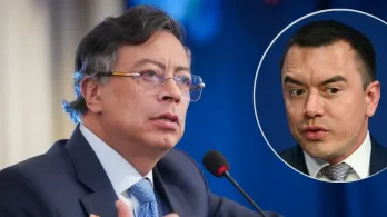 Colombia llama a su embajadora en Ecuador en medio de un cruce diplomático con Noboa