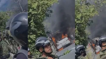 Explosión de vehículo junto al Batallón Pichincha sacude el sur de Cali