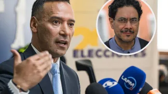 MinDefensa sobre Iván Cepeda. / Fotos: AFP.