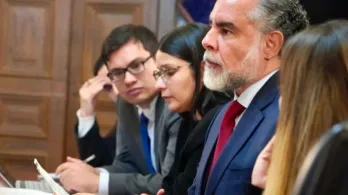 Seguridad para candidatos presidenciales. / Foto: Ministerio del Interior.