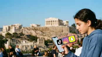 Grecia prohibirá el uso de redes sociales a menores de 15 años