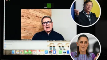 HondurasGate. / Fotos: Captura de video, AFP y Presidencia.