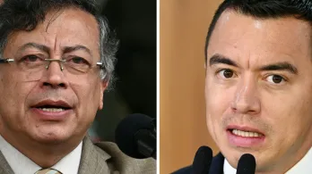 Petro sobre Noboa y nexos con narcotraficantes en Ecuador. / Foto: AFP.