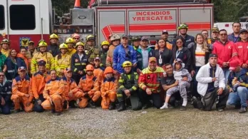 Rescate en Monserrate. / Foto: Idiger.