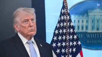 Trump sobre aranceles. / Foto: AFP.