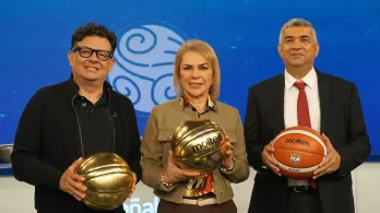 Baloncesto por Inravisión. / Foto: RTVC.