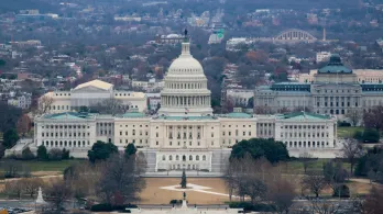 Tiroteo cerca de la Casa Blanca. / Foto: AFP.