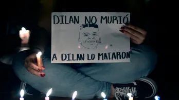 Dilan Cruz. / Foto: AFP.