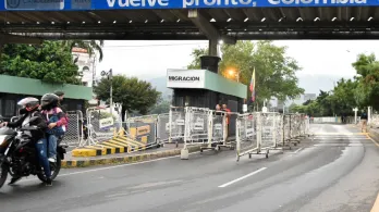 Puente internacional Francisco de Paula Santander. / Foto: AFP.