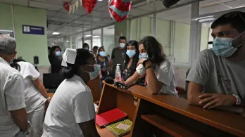 Ayuda humanitaria en Cuba. / Foto: AFP.