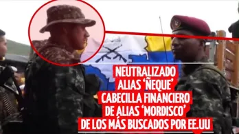 Cauca: tropas del Ejército neutralizan a alias Ñeque