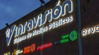 Inravisión para debate presidencial. / Foto: Inravisión.