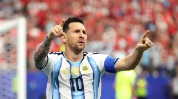 Lionel Messi en el mundial. / Foto: AFP.