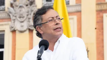 Denuncia del presidente Petro. / Foto: Presidencia.