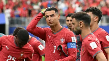 Cristiano Ronaldo. / Foto: AFP.