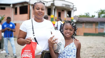 Programa de Alimentación Escolar: entregan canastas en Antioquia