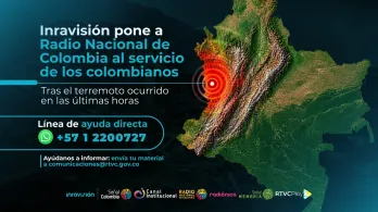 El Sistema de Medios Públicos pone al servicio ciudadano las frecuencias de la Radio Nacional para apoyar a los afectados por el terremoto