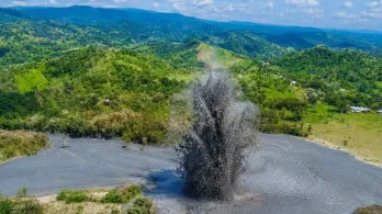 Autoridades confirman que no hubo pérdidas humanas tras erupción de volcán de lodo en Urabá