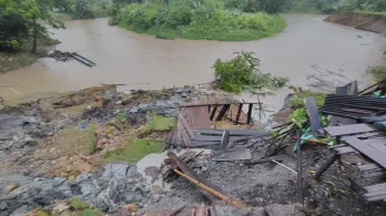 Lluvias e inundaciones en Chocó.
