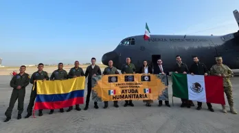 Colombia recibió 640 toneladas de ayuda humanitaria internacional para atender el terremoto