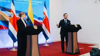 Colombia y Costa Rica fortalecen cooperación en seguridad, inteligencia y lucha antidrogas