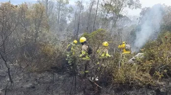 Incendio en el cerro de San Marcos está casi controlado, según confirmó la UNGRD