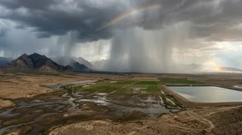 Siembra de nubes y lluvia artificial frente a la sequía