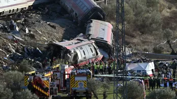 No hay colombianos reportados entre las víctimas del accidente de trenes en España. Foto: AFP.