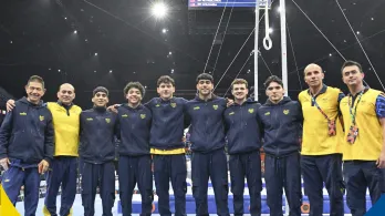 Ángel Barajas lideró histórica actuación de Colombia en gimnasia