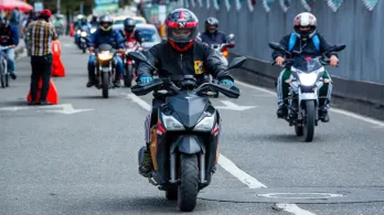 Desde hoy rige restricción a la circulación de motos en Bogotá durante Halloween