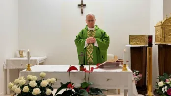 El papa León XIV celebró la Santa Misa en el Hospital Gemelli