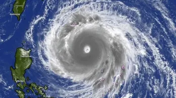 Champi: trayectoria del supertifón y alerta en el Pacífico