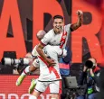 Falcao en celebración de los 100 años del Rayo Vallecano