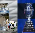Horarios de partidos de la Eurocopa y Copa América. / Fotos: AFP.