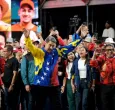 Nicolás Maduro celebra resultados 