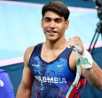 ¿Quién es Ángel Barajas, primera medalla olímpica para Colombia 2024?