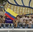 Deportistas olímpicos de colombia en inauguración de París 2024.