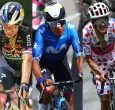 Ciclistas favoritos a ganar la Vuelta a España. / Fotos: AFP.