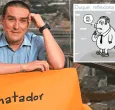 El caricaturista Julio César González, mejor conocido como Matador.
