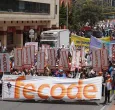 Así avanza la marcha convocada por Fecode en respaldo al presidente Petro