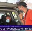 Equipo de RTVC Noticias fue víctima de hurto. / Foto: Captura de video.