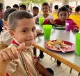 577 mil canastas alimentarias para niños en receso escolar