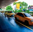 Taxis en el aeropuerto de Cartagena
