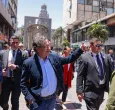 Presidente Gustavo Petro durante su visita a Montevideo.