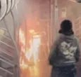 Mujer incendiada en el metro de Nueva York